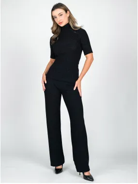 MIDNIGHT Soft Leg Lurex Pant