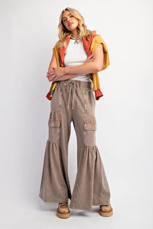 Mineral Wash Terry Pants