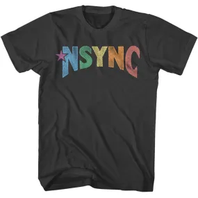 *NSYNC - Multi Color Logo2 T-Shirt