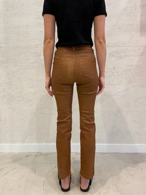 Paige Cindy Leather Dark Argan
