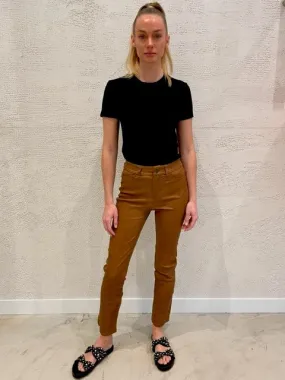 Paige Cindy Leather Dark Argan