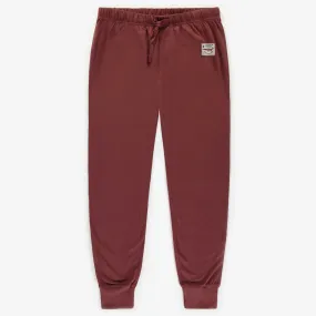 Pantalon de pyjama brun, adulte || Brown pajamas bottom, adult
