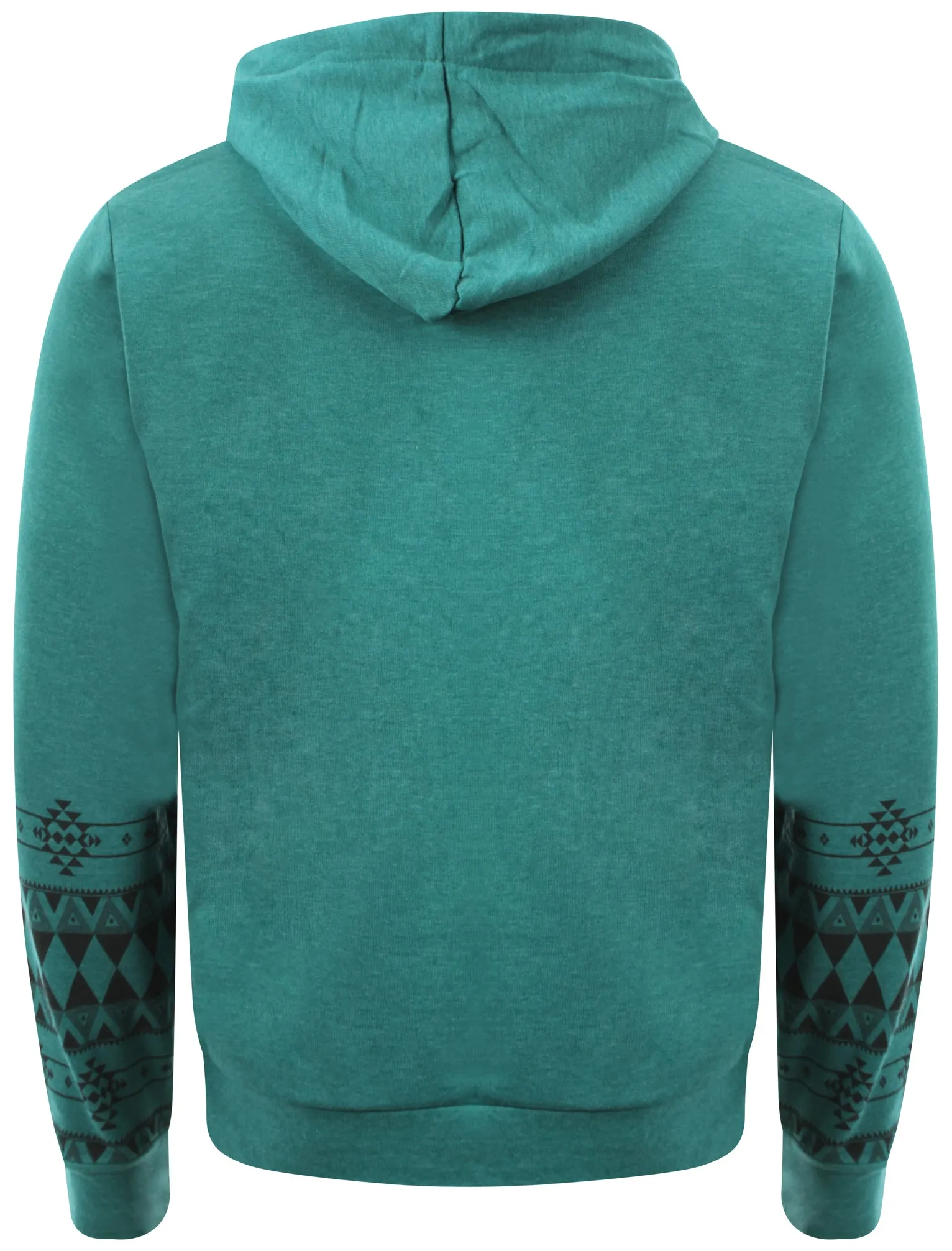 Peacock Green Marl  D-Code Fred zip up hoodie