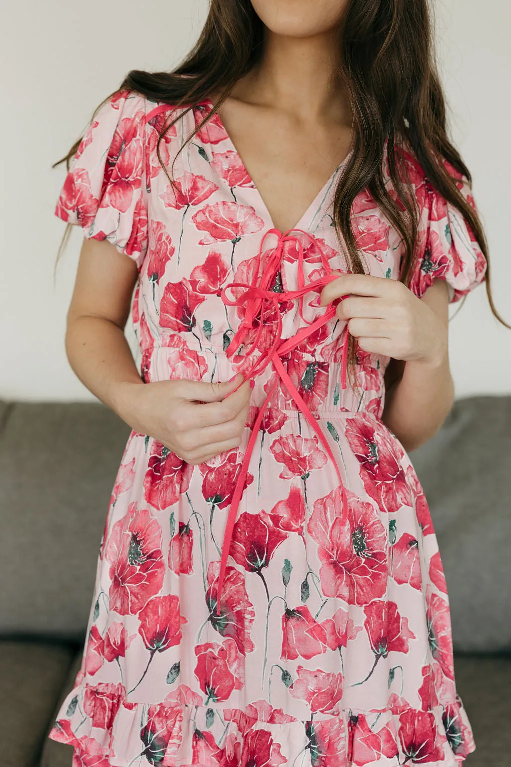 Poppy Dress-Pink