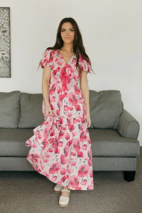 Poppy Dress-Pink