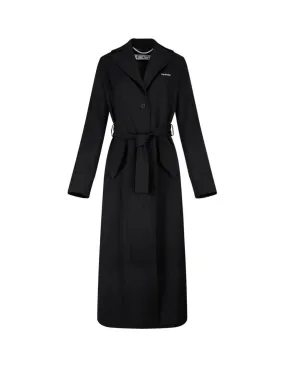 "CUT HERE" Gabardine Trench Coat