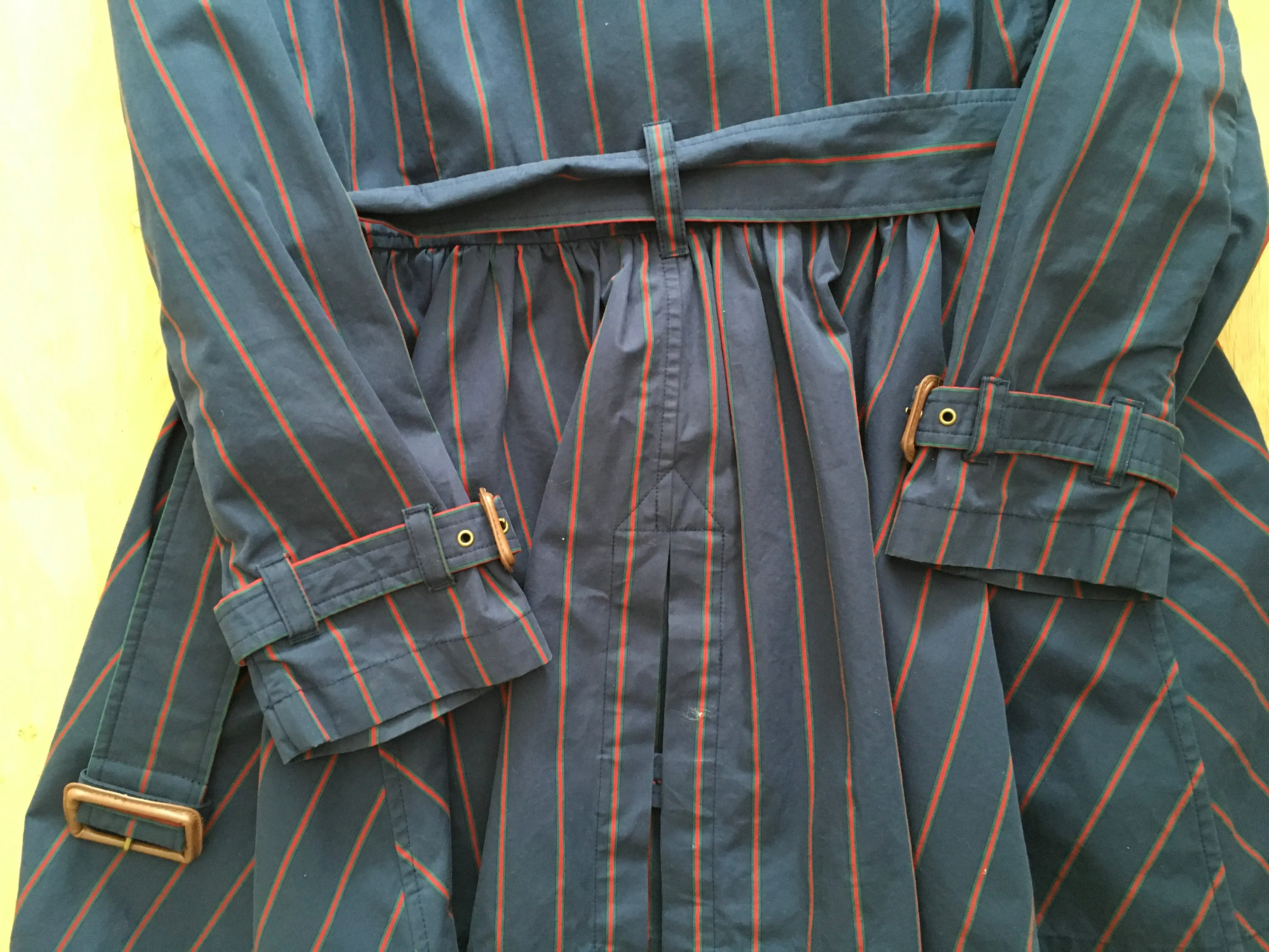 Ralph Lauren Polo Ralph Lauren Striped Trench Navy Girl Coats & Jackets 16years Children