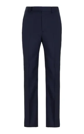 Sebastian Pant in Dark Navy Virgin Wool Twill
