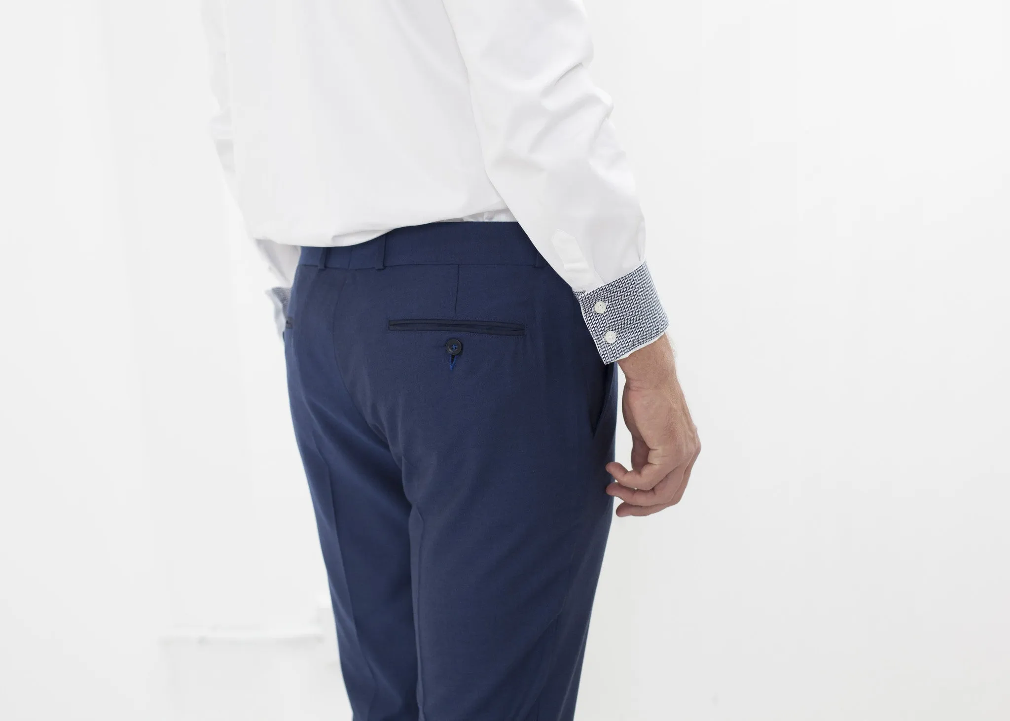Sheridan Trouser in Blue - A Stylish and Fashionable Choice