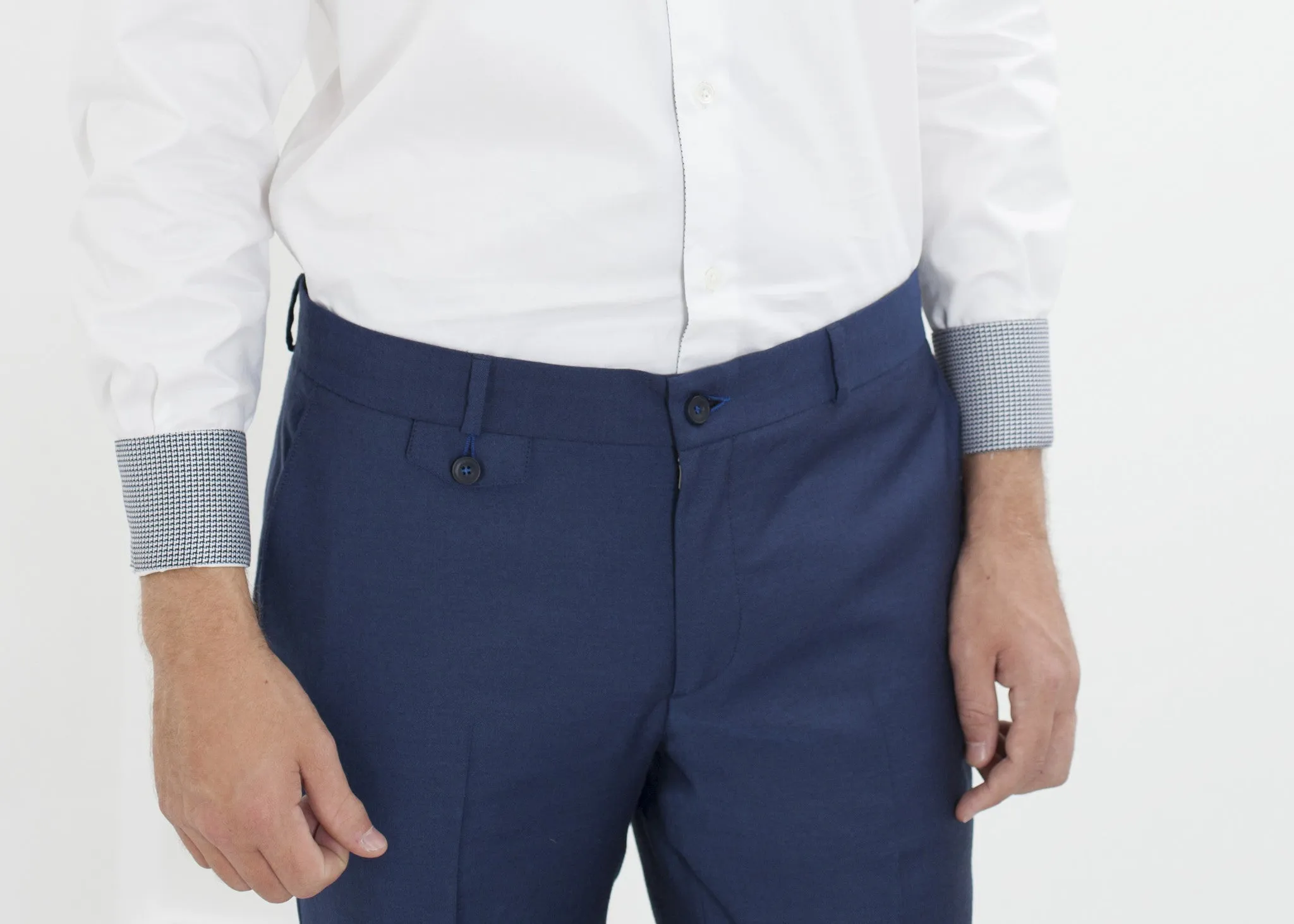 Sheridan Trouser in Blue - More Choice