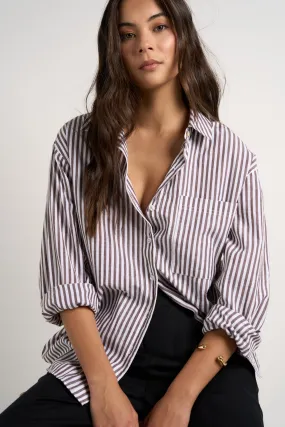 STORIES BE TOLD YOU GOT THIS STRIPE OVERSIZED SHIRT