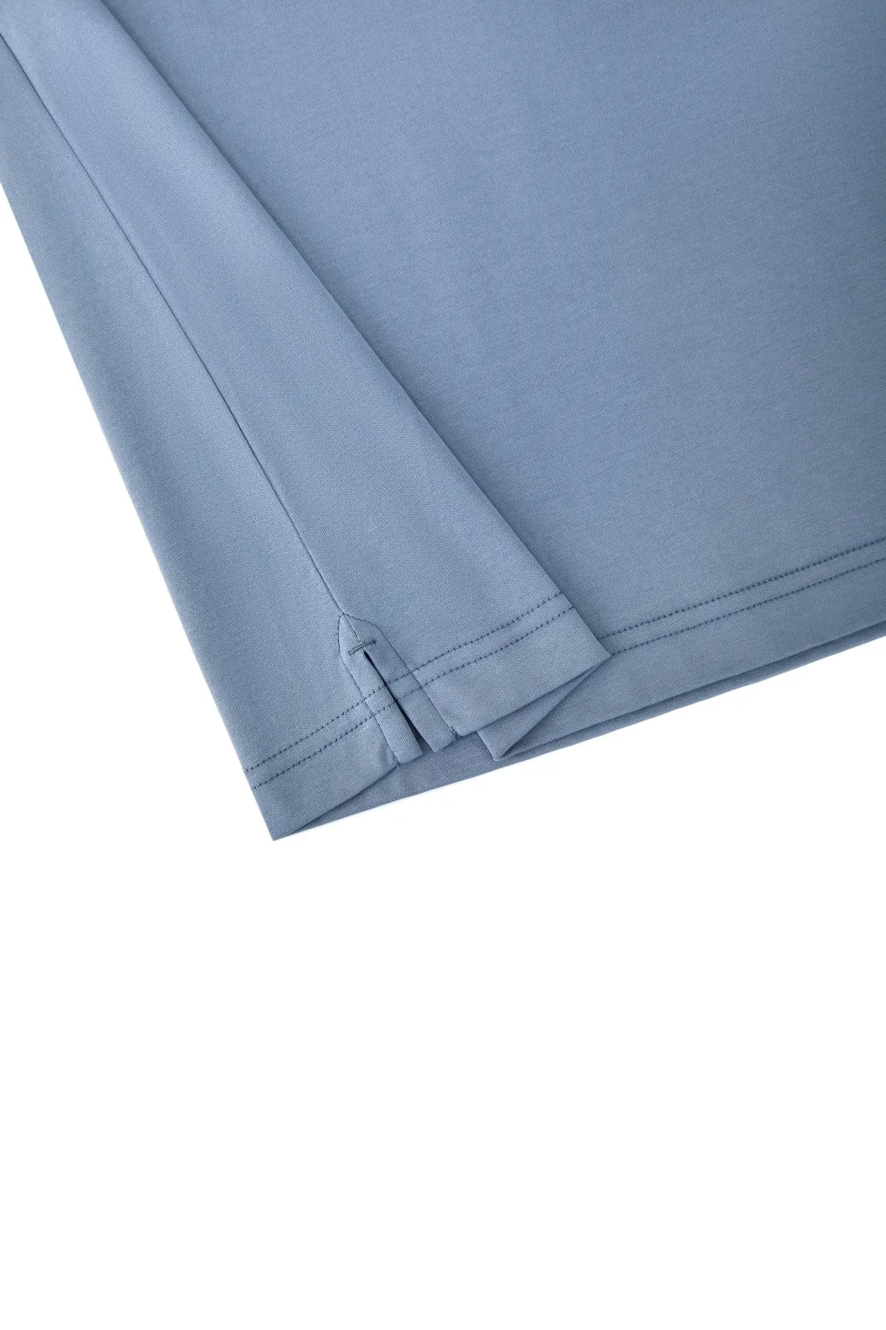 Super Soft Mercerized Pure Cotton Relax Fit Short Sleeve T-Shirt with Logo