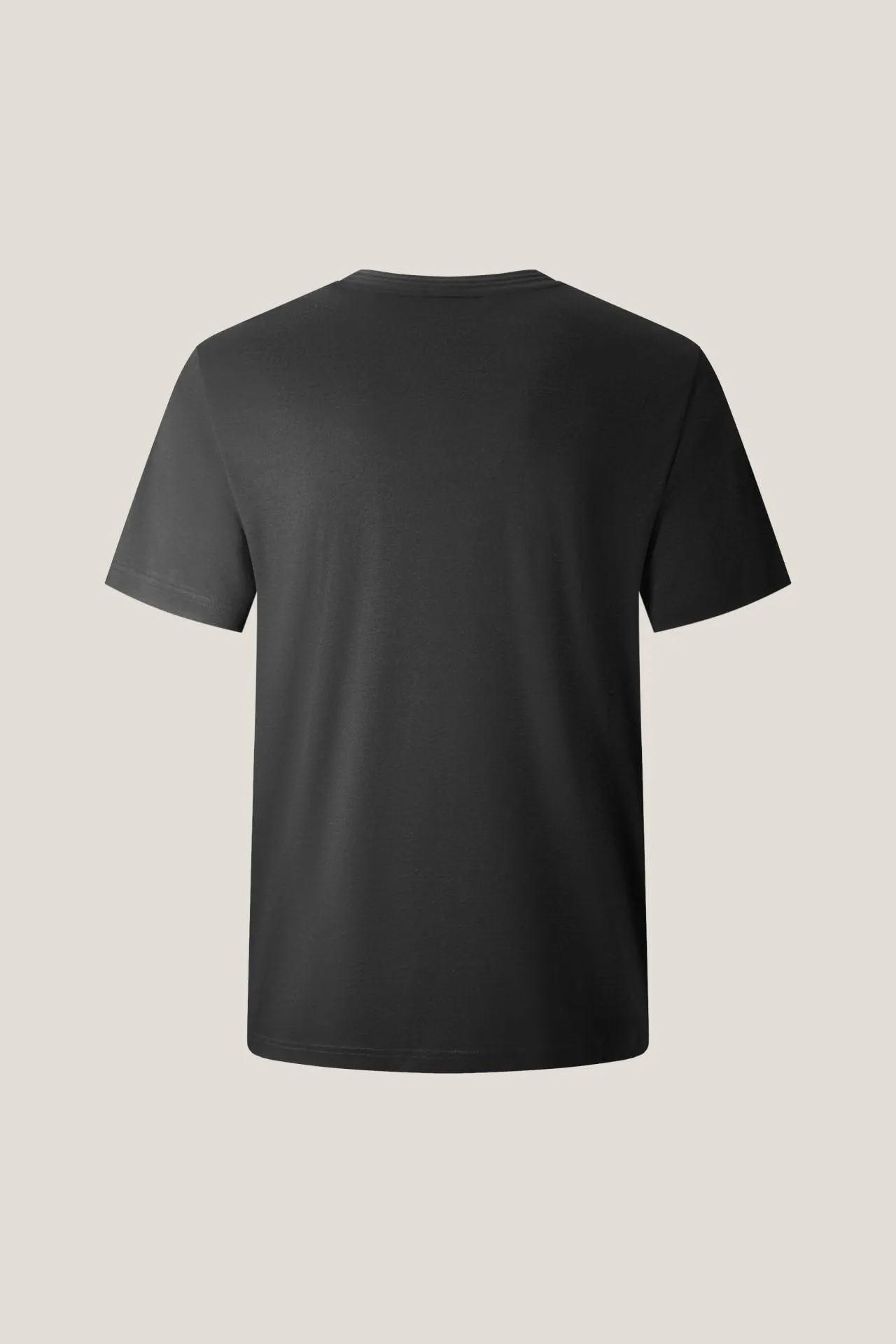 Super Soft Mercerized Pure Cotton Relax Fit Short Sleeve T-Shirt with Logo
