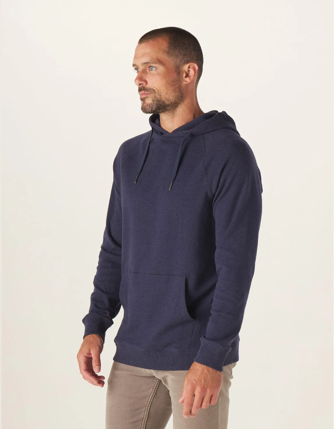 The Normal Brand Puremeso Weekend Hoodie in Normal Navy