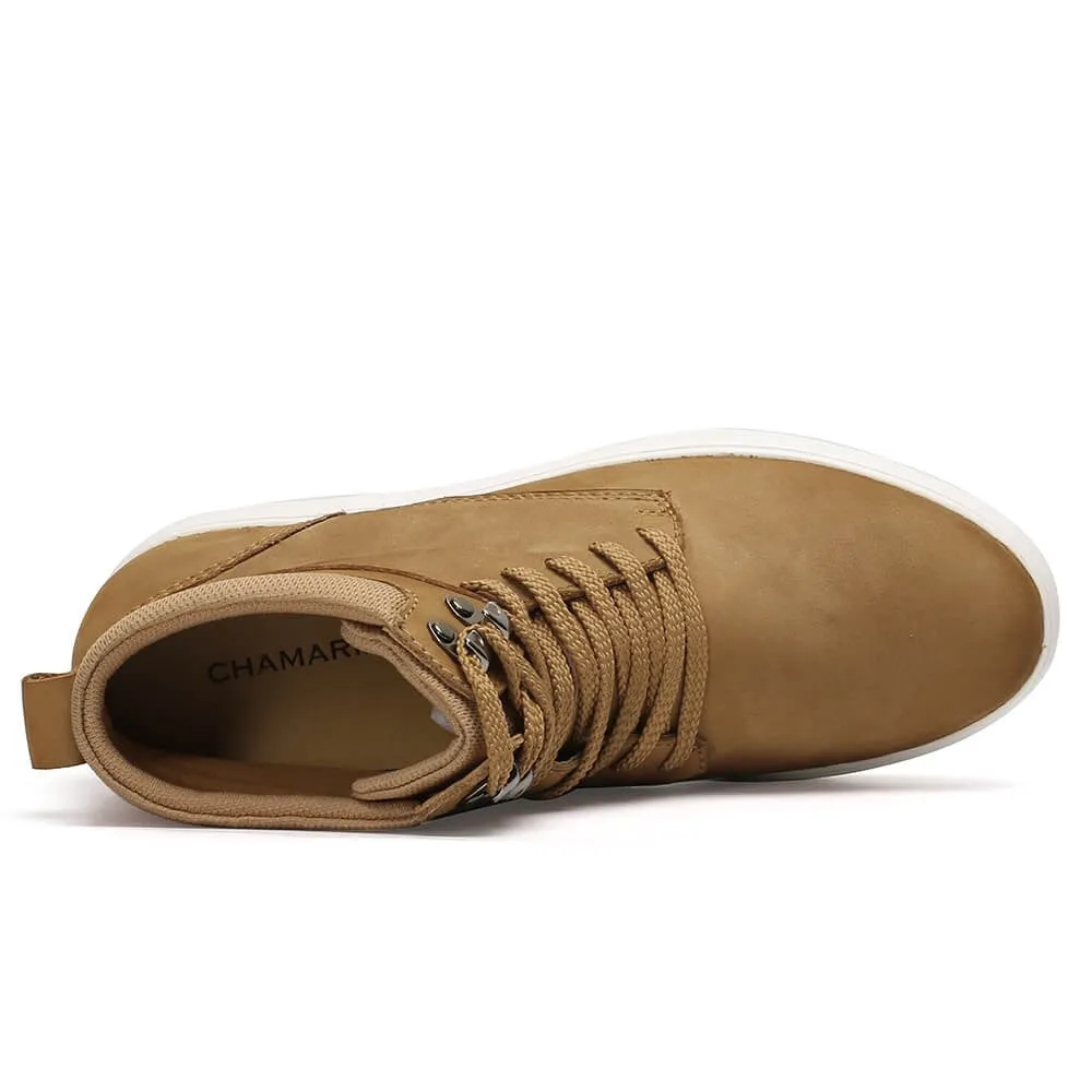 This item only ships to the United States -  7CM / 2.76 Inches CMR CHAMARIPA hidden heel casual shoes