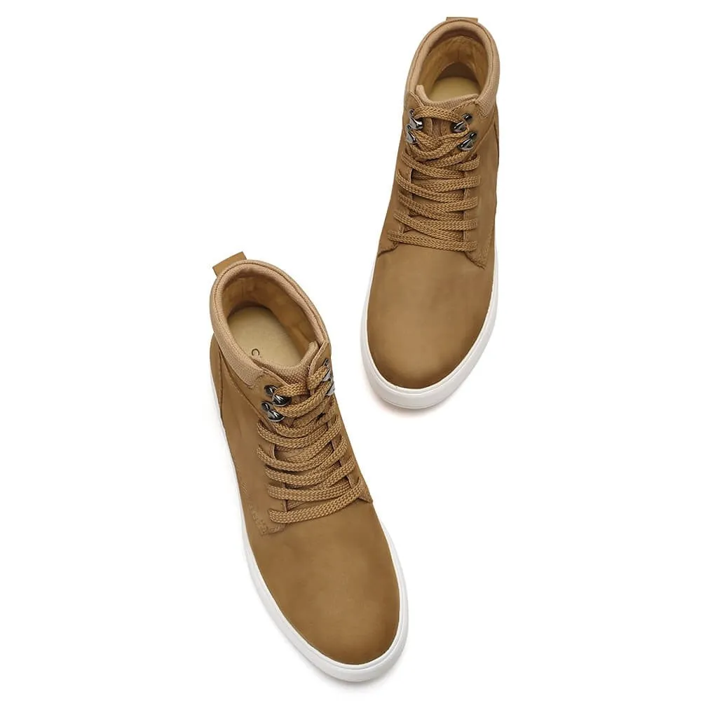 This item only ships to the United States -  7CM / 2.76 Inches CMR CHAMARIPA hidden heel casual shoes