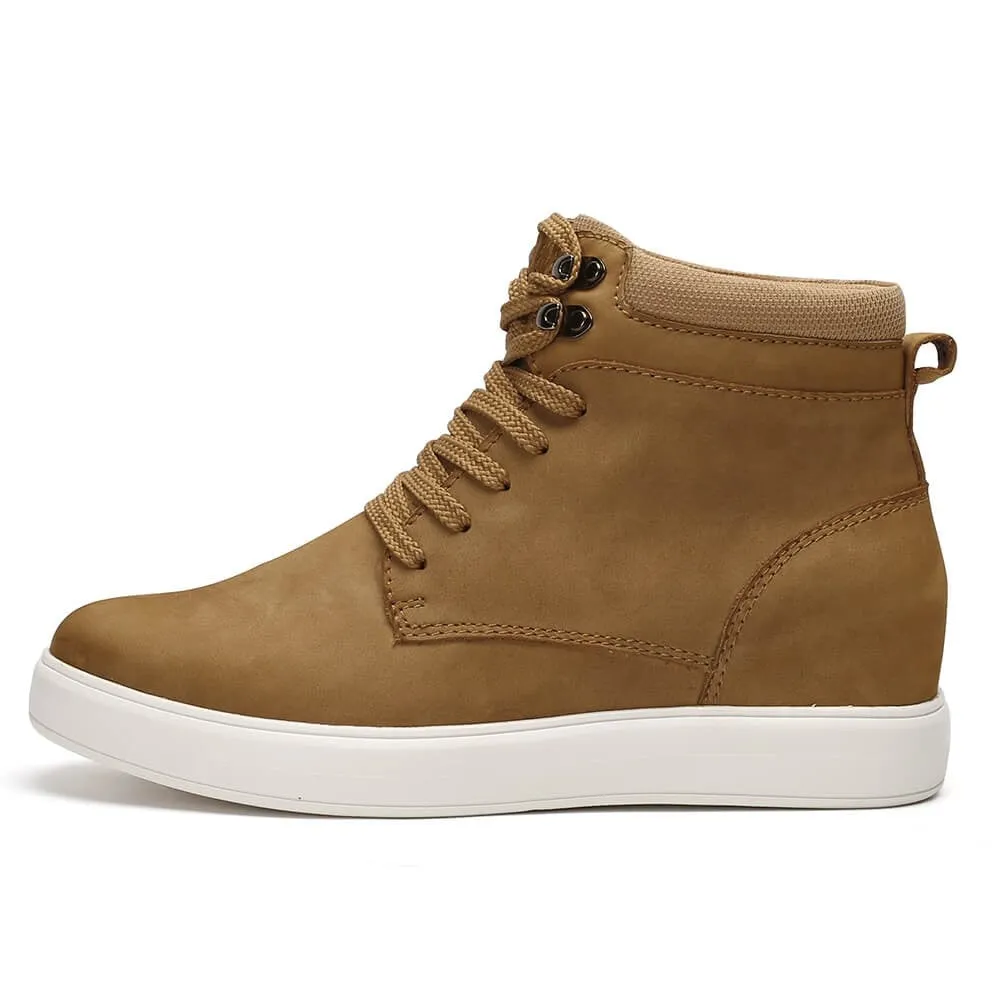 This item only ships to the United States -  7CM / 2.76 Inches CMR CHAMARIPA hidden heel casual shoes