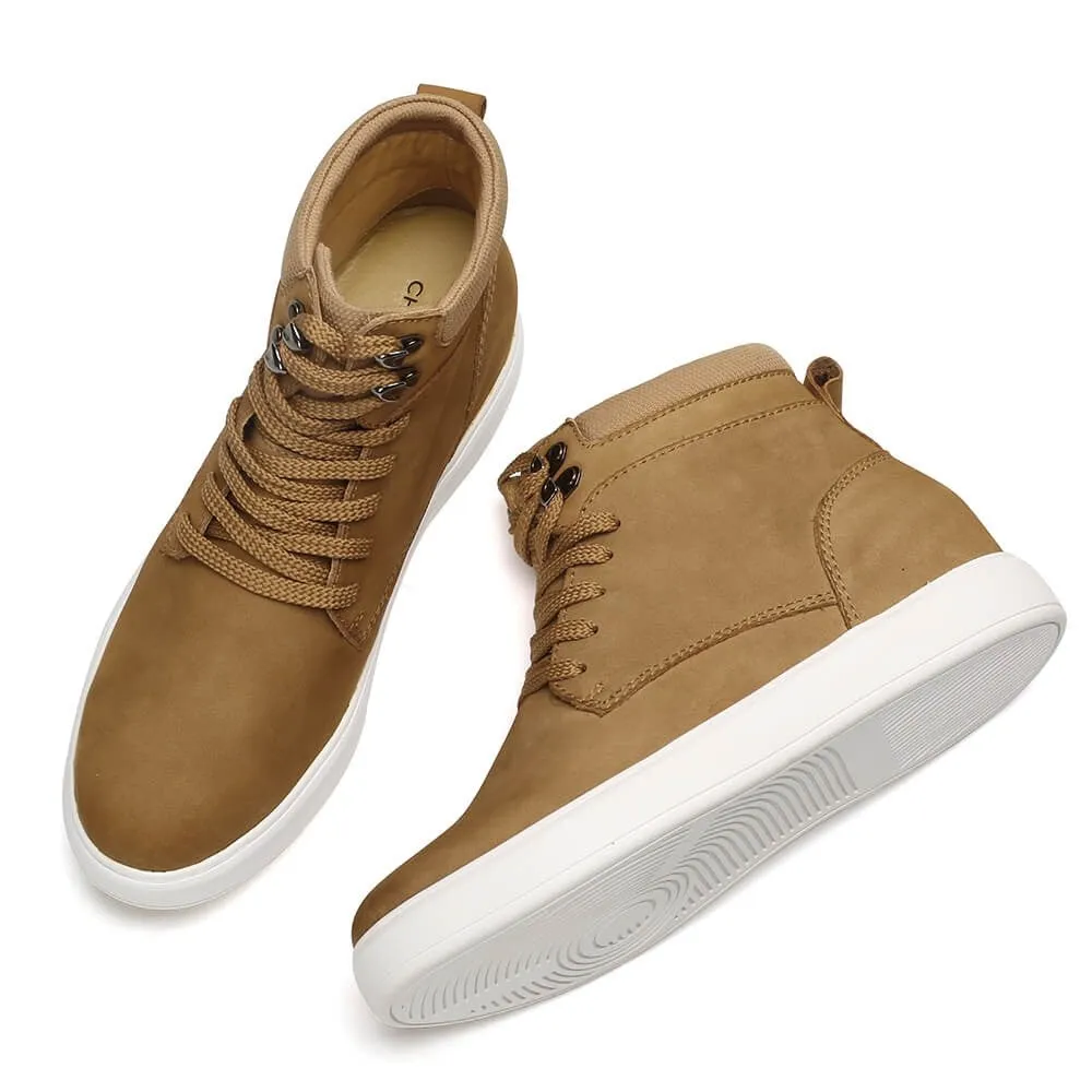 This item only ships to the United States -  7CM / 2.76 Inches CMR CHAMARIPA hidden heel casual shoes