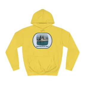 USS David R. Ray United States Ships POD Unisex College Hoodie