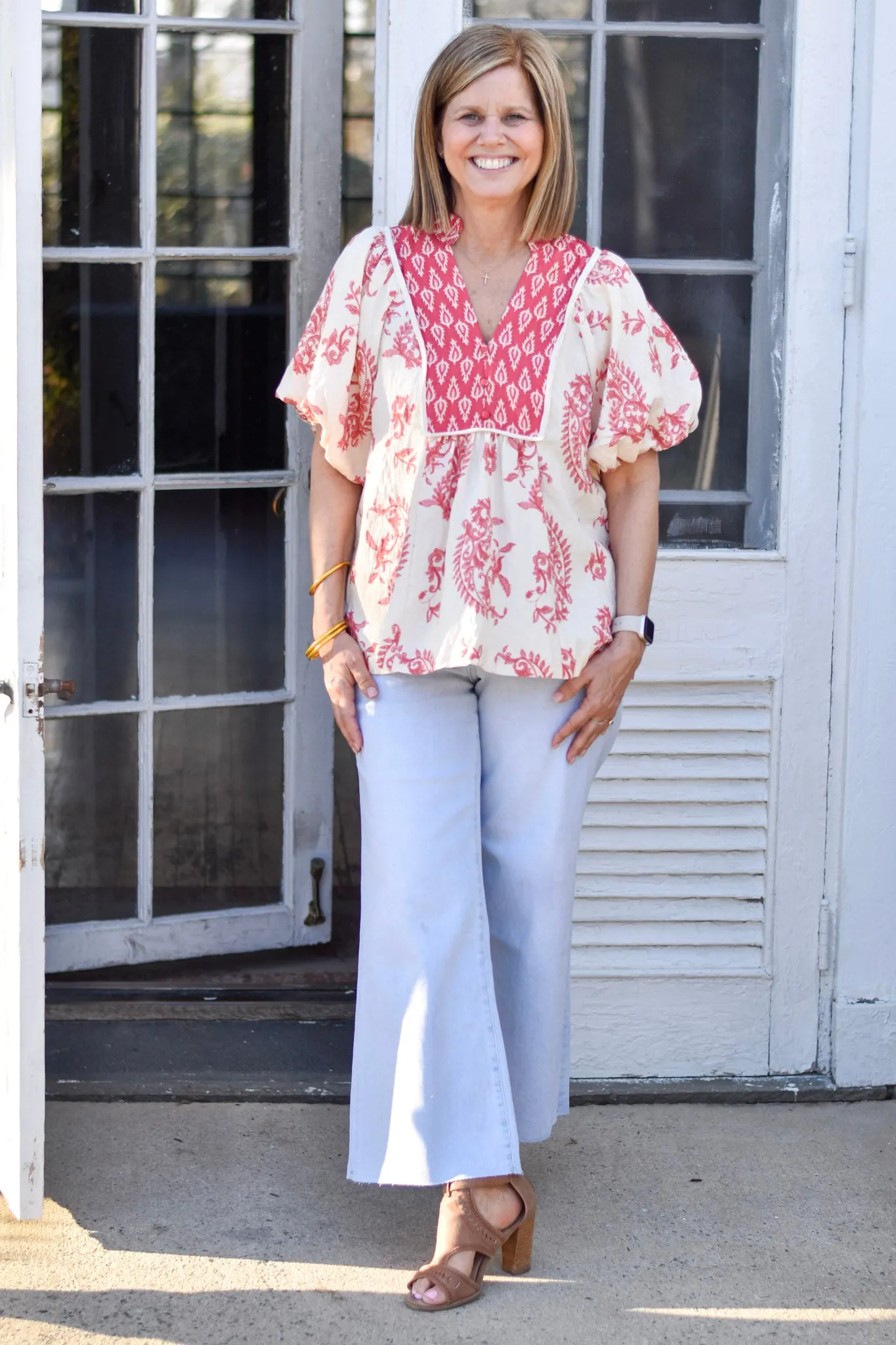 Vervet Paige Wide Leg Jeans