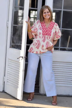 Vervet Paige Wide Leg Jeans