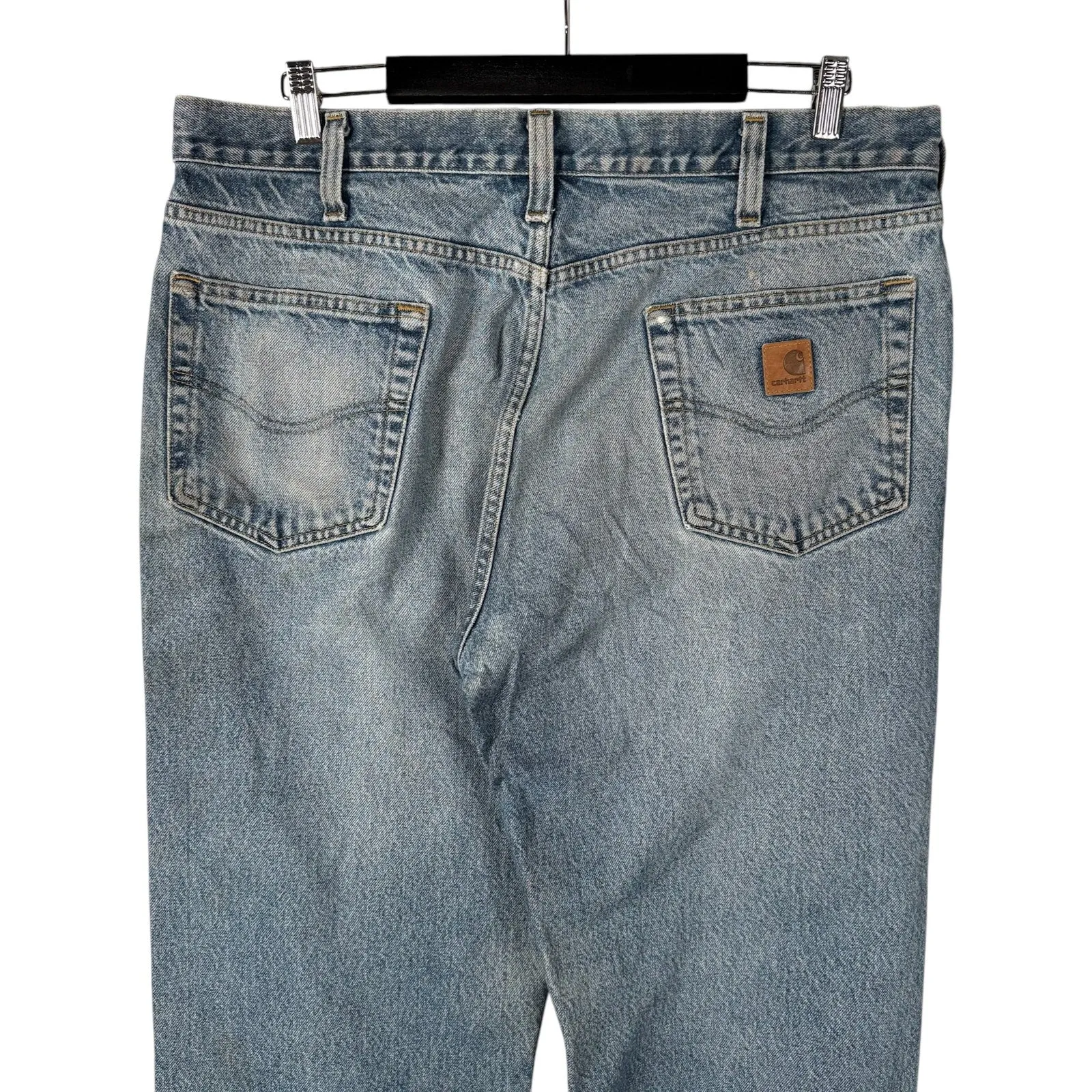Vintage Carhartt Relaxed Fit Straight Leg Denim Jeans 38x32