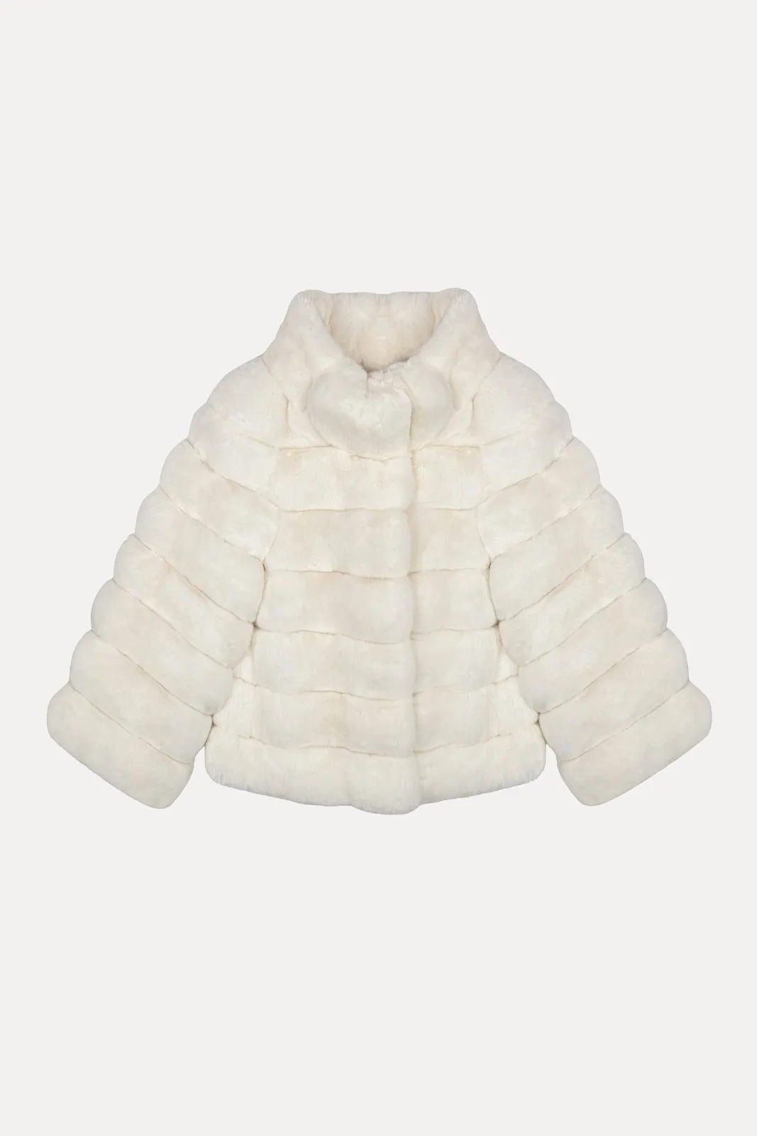 White Chinchilla Fur Jacket