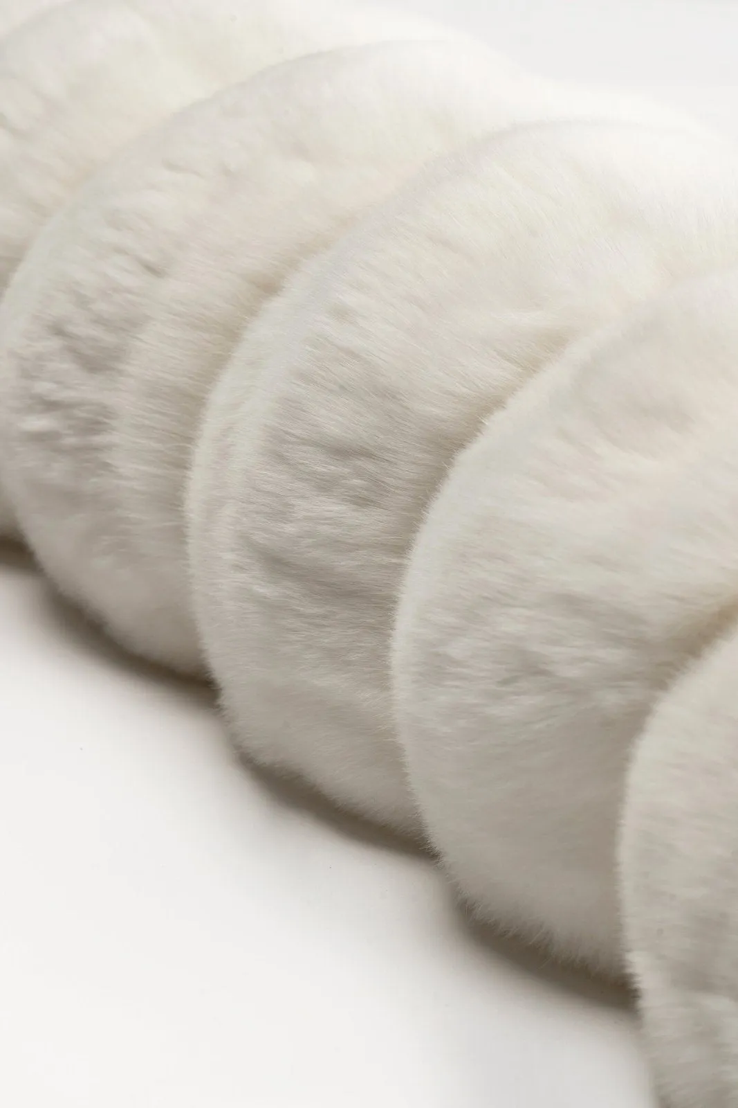 White Chinchilla Fur Jacket