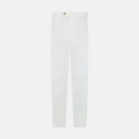 White Linen Henry Trousers
