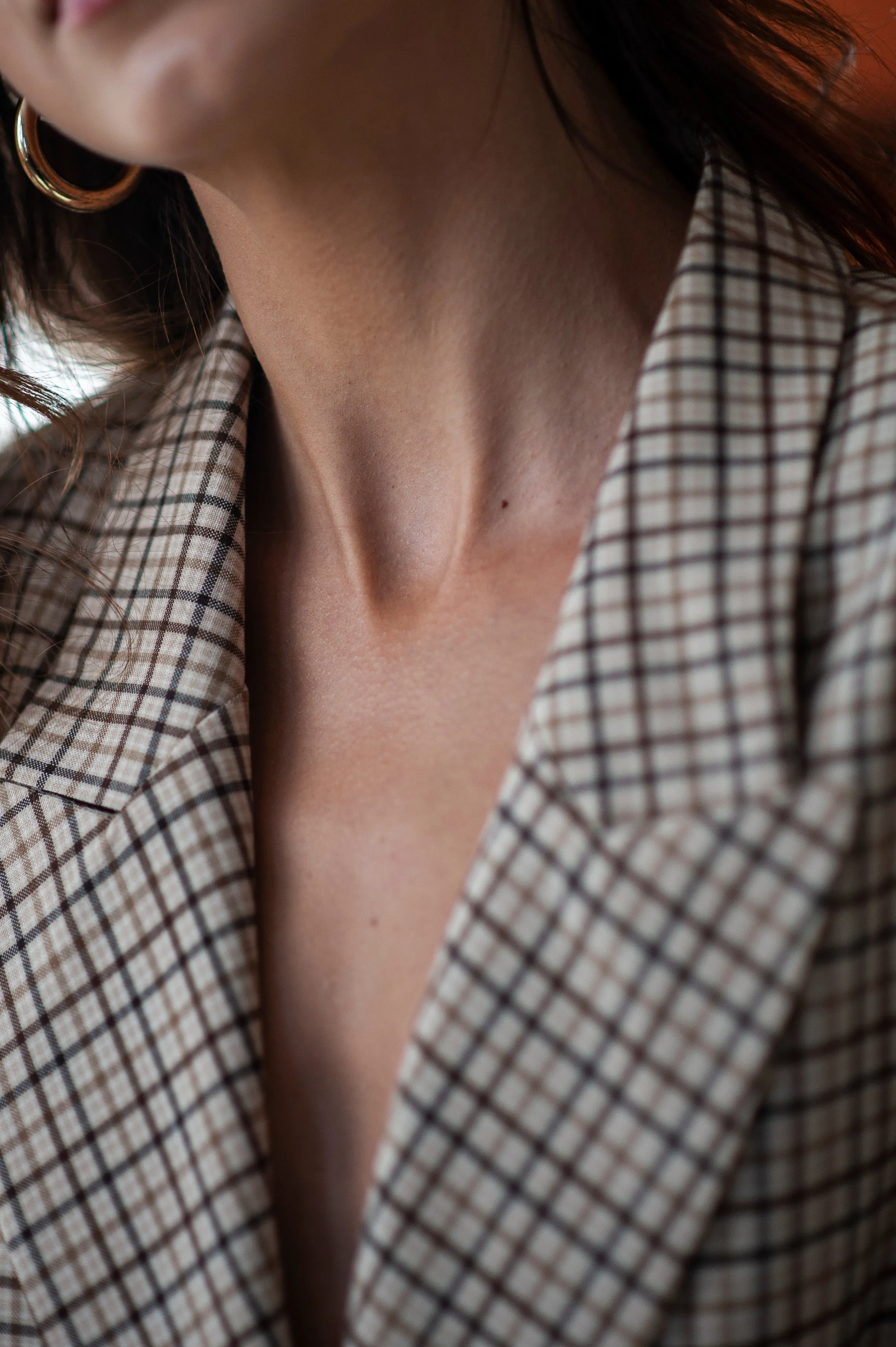 Women's relaxed fit double-breasted blazer
