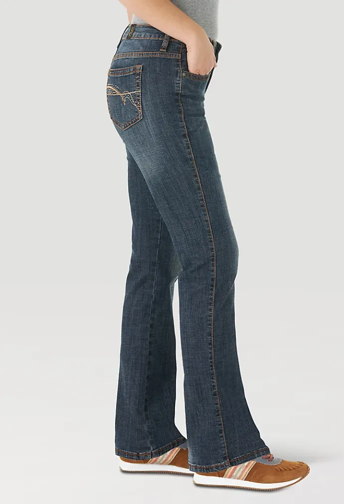 WRANGLER LADIES AURA INSTANTLY SLIMMING JEAN STYLE WUT74AG
