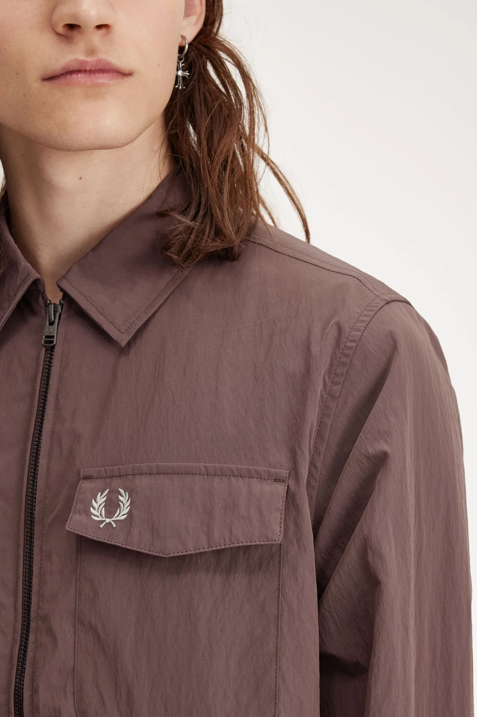 ZIP OVERSHIRT