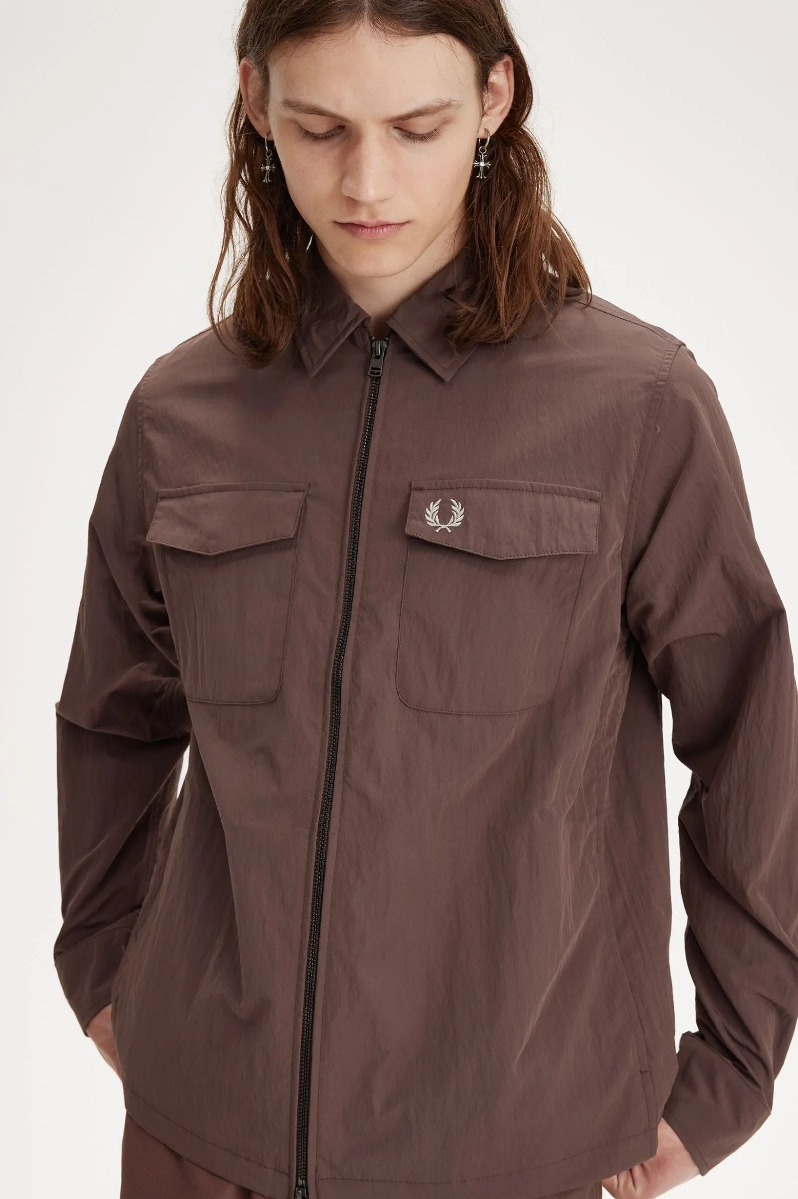 ZIP OVERSHIRT
